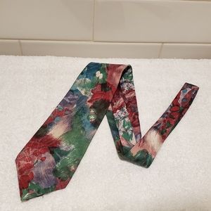 Ferranti Extra Large 100% Silk Tie from Italy, Tall Size